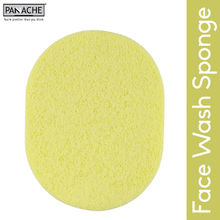 Panache Face Wash Sponge - Lemon Yellow
