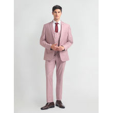 Arrow Pink Twill Three Piece Suit (Set of 3)