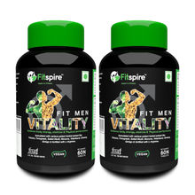 Fitspire Vitality Tablets For Men - Safed Musli, Fenugreek & Ashwagandha Tablet - 60 Tablets (Combo)