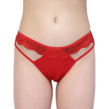 Cukoo Lacy Red Bikini Panty