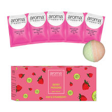 Aroma Treasures Berry Paradise Mani-Pedi Kit With Kiwi And Strawberry