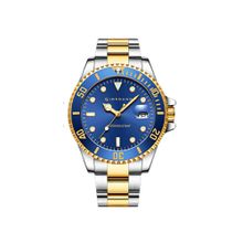 Giordano Men Analog Multi-Color Stainless Steel Strap Blue Dial Watch-GZ-50006-88 (M)
