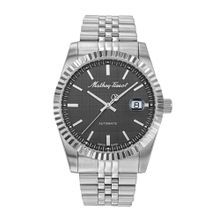 Mathey-Tissot Men Swiss Made Mathy Automatic Grey Dial Analog Watch-H1810ATAS (M)