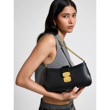 MIRAGGIO Black Ashley Shoulder Bag