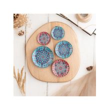Ritualistic Multi-Color Turkish Art Fridge Magnets (Pack of 5)