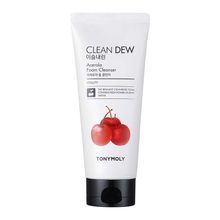 TONYMOLY Korean Clean Dew Acerola Foam Cleanser to Make Skin Look Glowing & Vibrant