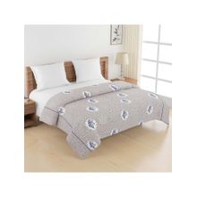 Swayam Roto Cotton Double Bed Ac Comforter-Grey