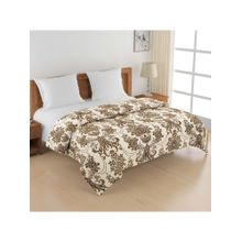 Swayam Roto Cotton Double Bed Ac Comforter-Brown