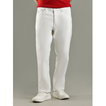 Tommy Hilfiger White Slim Fit Mid Rise Jeans