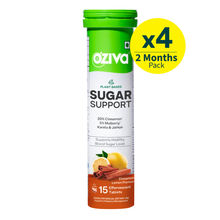 Oziva Plant Based Sugar Support - Pack of 4