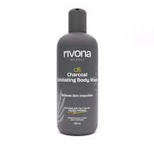 Rivona Naturals Charcoal Gentle Body Wash & Scrub