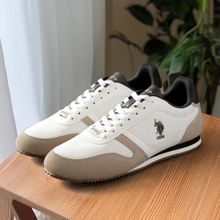 U.S. POLO ASSN. Men CLEMT 3.0 Beige Sneakers