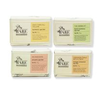 Bare Necessities Natural Cold Processed Bathing Handmade Soaps - Pack Of 4