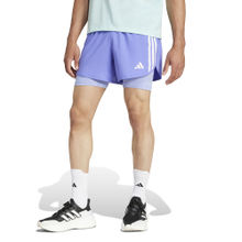 adidas OTR E 3S 2in1 S Men Blue Sports Shorts