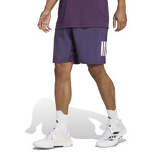 adidas CLUB 3STR SHORT Men Purple Sports Shorts