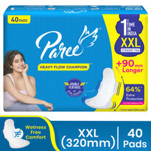Paree Dry Feel Sanitary Pads For Women With Leakage Protection And Quick Absorbption