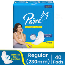 Paree Dry Feel Sanitary Pads For Women With Leakage Protection And Quick Absorbption