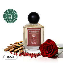 Secret Alchemist Rose Oud Clean Perfume EDP Floral Woody Perfume for Women, Night & Everyday