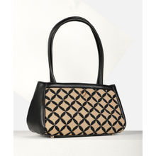 Allen Solly Women Casual Printed Beige Handbag