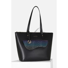 Allen Solly Women Casual Textured Black Handbag