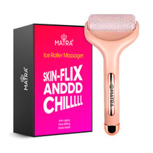 Matra Ice Roller Facial Massager Tool for Face Toning Eye Pu...