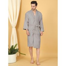 MULBERRY LIVING Bamboo Bliss Terry Cotton Bath Robe