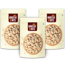 Ministry of Nuts Special Whole Cashew Nuts - Premium Kaju - Pack Of 3