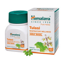 Himalaya Wellness Pure Herbs Tulasi Respiratory Wellness - 60 Tablets