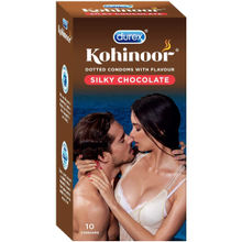 Kohinoor Condoms - 10 Pieces (Silky Chocolate)