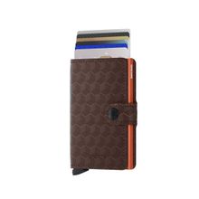 Secrid Mini Wallet Optical Brown & Orange