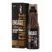 Engage XX2 Cologne Perfume Spray For Men, Spicy & Citrus, No Gas, Long Lasting