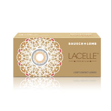 Bausch & Lomb Lacelle Premium Monthly Color Lenses - 2 Units (Brown)