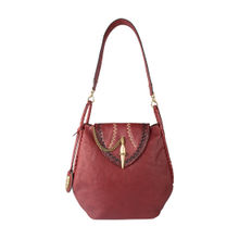 Hidesign Swala 02 Red Shoulder Bag