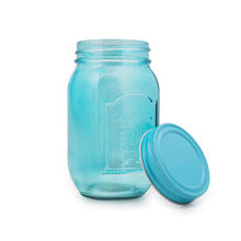 Chumbak Aqua Splash Mason Jar