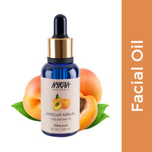 Nykaa Naturals 100% Pure Cold Pressed Apricot Kernel Carrier Oil for Even Skin Tone & Strong Hair