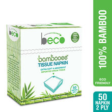 Beco Bambooee Tissue Napkin - (2 Ply) - 50 Pcs
