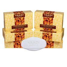 Vaadi Herbals Super Value Lavish Almond Soaps (Pack of 6)