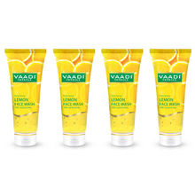Vaadi Herbals Value Pack Of 4 Honey Lemon Face Wash With Jojoba Beads