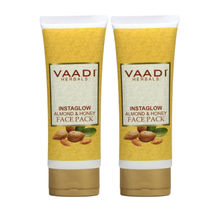 Vaadi Herbal Value Pack Of 2 Instaglow Almond & Honey Face Pack