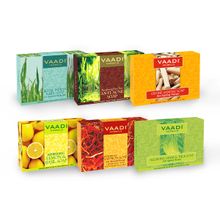 Vaadi Herbals Traditional Remedy Handmade Herbal Soaps (Pack Of 6)