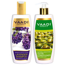 Vaadi Herbals Lavender Shampoo With Olive Conditioner