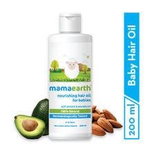 Mamaearth Nourishing Baby Hair Oil With Almond & Avocado Oil