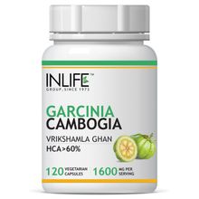 INLIFE Garcinia Cambogia Vrikshamla Ghan 60% HCA 1600 mg per serving