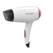 Staunch Foldable Hair Dryer SHD2011 1600W - White and Pink