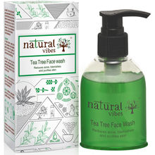 Natural Vibes Ayurvedic Tea Tree Face Wash