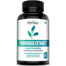Simply Nutra Fenugreek Seed Extract, 600mg 60 Capsules
