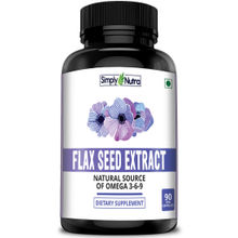 Simply Nutra Flax Seed 90 Capsules