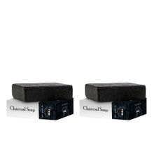 TNW The Natural Wash Handmade Activated Charcoal Soap With Anti-pollution Effect Pack of 2