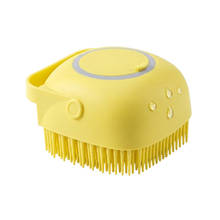 Bronson Professional Silicone Shower Scrubber Exfoliating Bath Brush With Soap Dispenser Mix Color