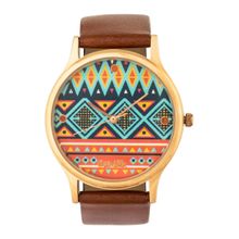 Chumbak Aztec Print Wrist Watch